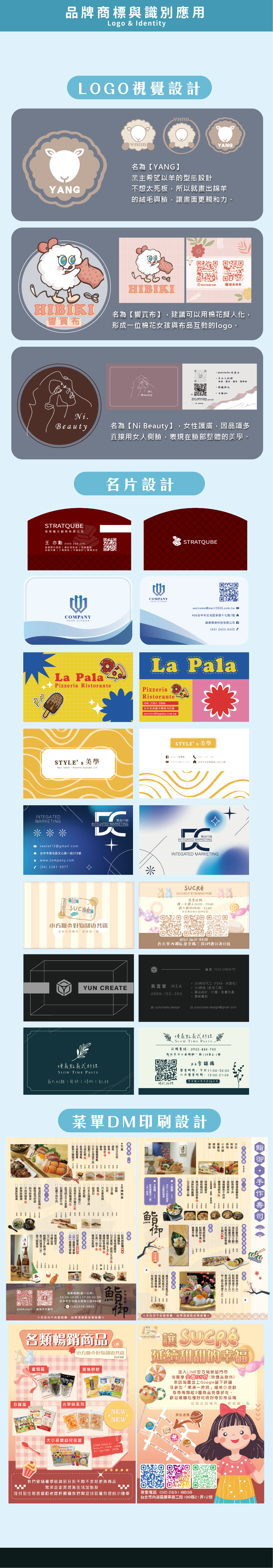 品牌商標與識別應用展示